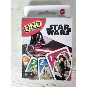 Mattel Uno Star Wars Card Game for Kids Family Game Night